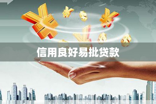 泸溪信用良好易批贷款