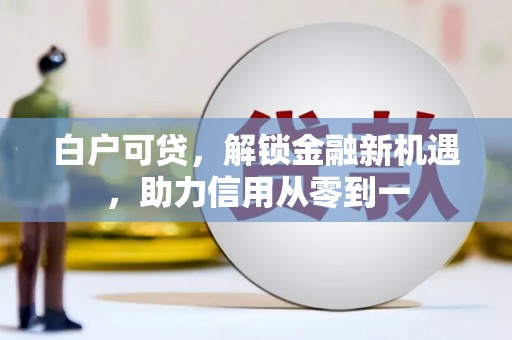 泸溪白户可贷，解锁金融新机遇，助力信用从零到一