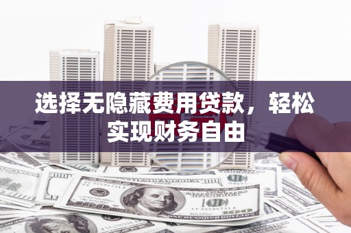 泸溪选择无隐藏费用贷款，轻松实现财务自由