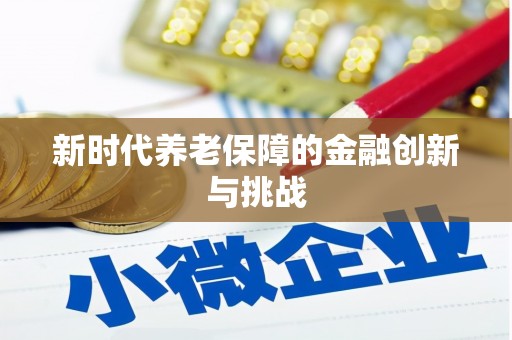 泸溪新时代养老保障的金融创新与挑战