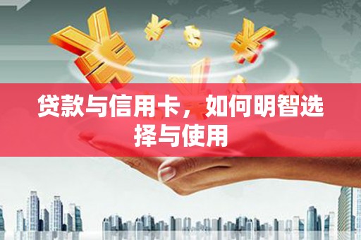 泸溪贷款与信用卡，如何明智选择与使用