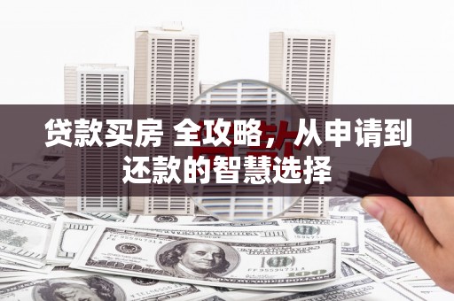 泸溪贷款买房 全攻略，从申请到还款的智慧选择