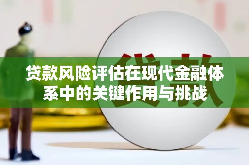 泸溪贷款风险评估在现代金融体系中的关键作用与挑战