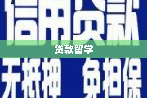 泸溪贷款留学
