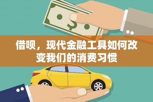 泸溪借呗，现代金融工具如何改变我们的消费习惯