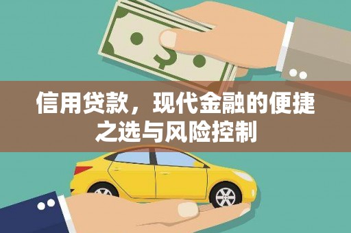 泸溪信用贷款，现代金融的便捷之选与风险控制
