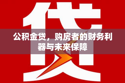 泸溪公积金贷，购房者的财务利器与未来保障