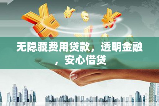 泸溪无隐藏费用贷款，透明金融，安心借贷