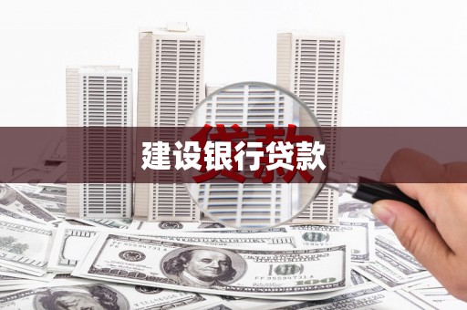 泸溪建设银行贷款