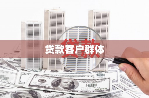 泸溪贷款客户群体