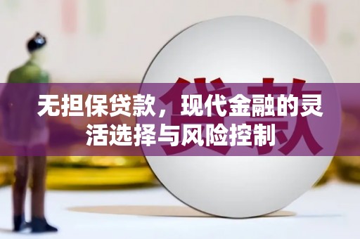 泸溪无担保贷款，现代金融的灵活选择与风险控制