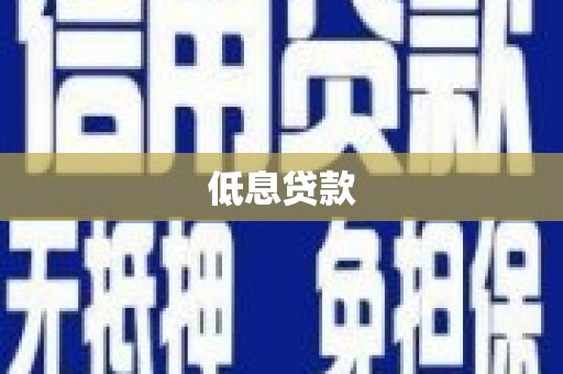 泸溪低息贷款