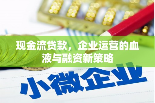 泸溪现金流贷款，企业运营的血液与融资新策略