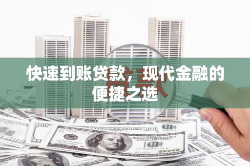 泸溪快速到账贷款，现代金融的便捷之选