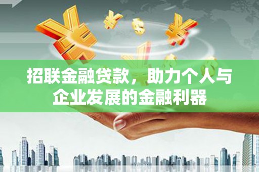 泸溪招联金融贷款，助力个人与企业发展的金融利器