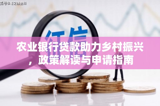 泸溪农业银行贷款助力乡村振兴，政策解读与申请指南