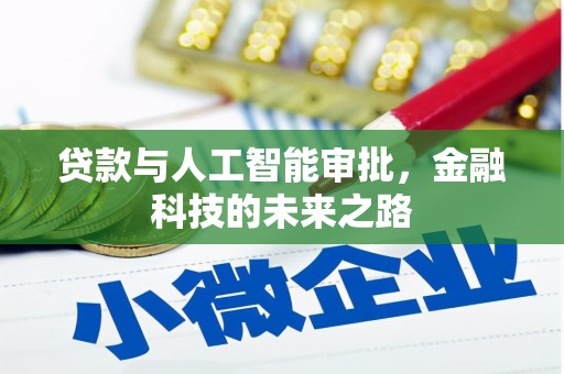 泸溪贷款与人工智能审批，金融科技的未来之路