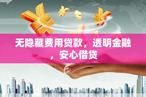 泸溪无隐藏费用贷款，透明金融，安心借贷