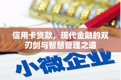 泸溪信用卡贷款，现代金融的双刃剑与智慧管理之道