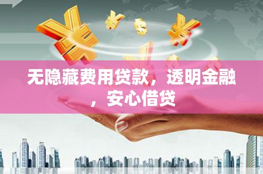 泸溪无隐藏费用贷款，透明金融，安心借贷