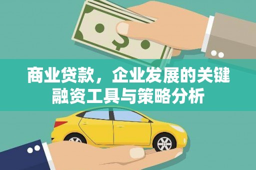 泸溪商业贷款，企业发展的关键融资工具与策略分析