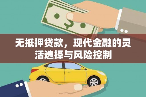 泸溪无抵押贷款，现代金融的灵活选择与风险控制