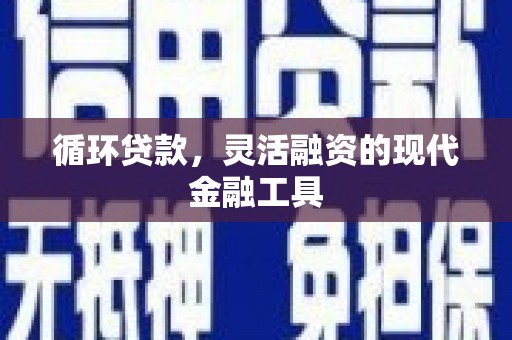 泸溪循环贷款，灵活融资的现代金融工具