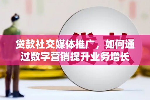 泸溪贷款社交媒体推广，如何通过数字营销提升业务增长