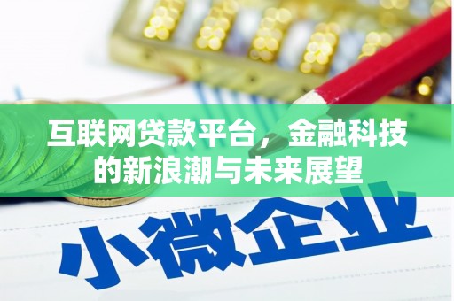 泸溪互联网贷款平台，金融科技的新浪潮与未来展望