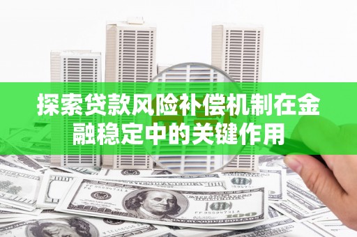 泸溪探索贷款风险补偿机制在金融稳定中的关键作用